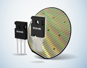 ROHM推出「1200V 第4代SiC MOSFET」，透過進一步改善ROHM獨有的雙溝槽結構，新產品成功地將單位面積的導通電阻降低了約40％。