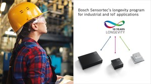 Bosch Sensortec新型高性能堅固感測器：IMU、加速度計和氣壓感測器，通過10年產品供貨期可提高靈活性。(source:Bosch Sensortec)