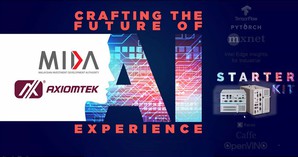 艾讯(Axiomtek)与马来西亚投资发展局(MIDA)及英特尔(Intel)共同推出软硬体整合「AI Starter Kit」，同时提供整合型操作介面，加以简化应用程序上的开发和管控。