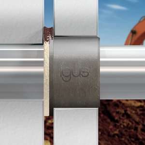 igus全新毛毡密封件可保护农业设备和工程机械中的 iglidur 滑动轴承和轴。（source：igus GmbH）