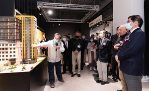 国研院举行国家地震工程研究中心大楼增建捐赠暨启用典礼,由台大管中闵校长主持,润泰集团尹衍梁总裁、国研院吴光钟院长亲临见证