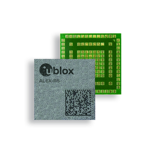 以SiP封裝的u-blox安全UBX-R5 LTE-M/NB-IoT晶片組以及u-blox M8 GNSS晶片，適用於需要小巧尺寸的資產追蹤、穿戴和醫療應用