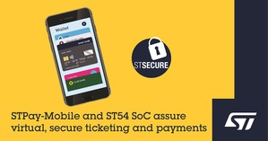 意法半導體推出STPay-Mobile行動支付平台，推動靈活、可擴充的虛擬購票和非接支付應用發展。