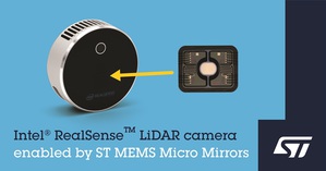 ST高效能、高解析度的LiDAR镜头每秒可撷取数百万深度点
适用於广泛的工业和电脑应用。