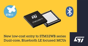 意法半導體推出集經濟性、便利性和性能於一身的新STM32WB無線微控制器