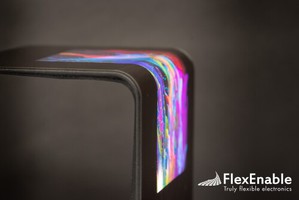 FlexEnable将运用资金於联合多个亚洲显示器制造合作夥伴大规模生产可挠性显示器和液晶光学模组。