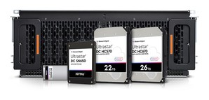 Western Digital 推出最新数据储存解决方案,包括业界首款 22TB CMR 和 26TB UltraSMR HDD