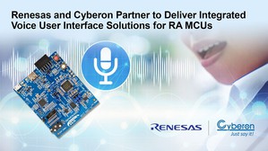 瑞萨与赛微合作为RA MCU提供整合语音使用者介面叁考解决方案，简化嵌入式语音辨识功能的开发