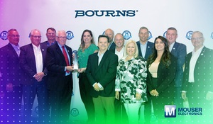 貿澤電子獲得Bourns 2021年度全球最佳電子商務代理商獎