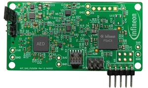 英飛凌新推出的智慧警報系統內建高訊噪比（SNR）的類比XENSIV MEMS麥克風IM73A135V01、XENSIV數位壓力感測器DPS310及PSoC 62微控制器