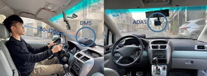 大聯大世平基於Intel和智合科技產品的汽車輔助駕駛與駕駛員狀態監測方案的場景應用圖
