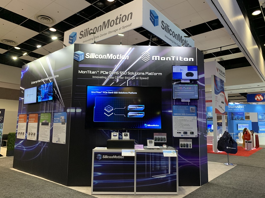 慧榮於Flash Memory Summit展示SSD控制晶片及解決方案