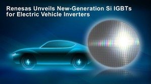 瑞萨开发新一代Si-IGBT,以提供低功率损耗且小型的封装。瑞萨甲府工厂的新300mm产线将生产新的电源产品