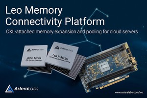 Astera Labs 打造Leo Memory Connectivity Platform，为CXL附加记忆体扩展和共用提供支援，为云端规模部署打下基础，并解决加速和智慧基础架构中的记忆体瓶颈与可组合性。