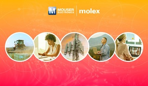 Molex和貿澤推出射頻連接器內容流，重點介紹射頻連接器在智慧農業等領域中的應用