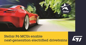 意法半導體推出能整合電動汽車平台系統的Stellar P62車規MCU，支援新高速車載通訊協議