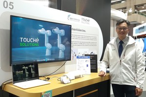 原见精机董事长暨策略长苏瑞尧认为人机协作的发展趋势，在未来3~5年内将逐渐形成固定的合作样态。(摄影:陈复霞)