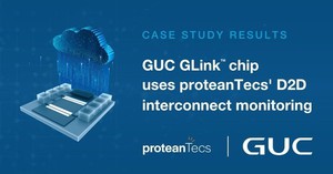 创意电子在GLink晶片中内建 proteanTecs裸片对裸片 (D2D)互连监控。(source:GUC)
