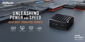 華擎推出4X4 BOX 7000/D5系列迷你電腦，搭載AMD Ryzen 7000U系列 APU，
