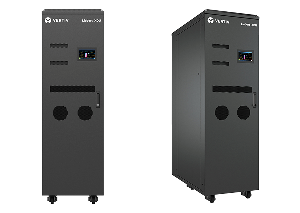 Vertiv XDU 450採用液態冷卻技術，可以節省風機耗能，並降低資料中心的PUE值。