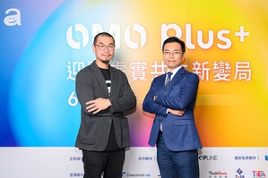 awoo 阿物科技创办人暨执行长 林思吾(左)