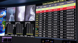 獵風者衛星訊號傳送中