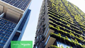 施耐德電機最新研究表明，透過「數位化」和「電氣化」策略，分階段導入電力數位解決方案，能有效減少建築生命週期中高達83%碳排