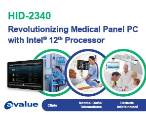 安勤科技最新医疗平板电脑HID-2340，采用Intel第12代酷睿处理器，能够满足医疗行业的独特需求。