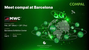 仁寶將參與MWC 2024  巴塞隆納移動通訊展，展示最新衛星通訊及綠色科技解決方案。