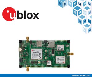 貿澤供貨u-blox XPLR-HPG-2探索套件，為公分級準確度的自主機器人、資產追蹤和連線保健裝置等定位應用提供輕巧的開發和原型設計平台。