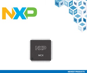 贸泽电子即日起供应适用於智慧型马达控制和机器学习应用的NXP MCX微控制器。