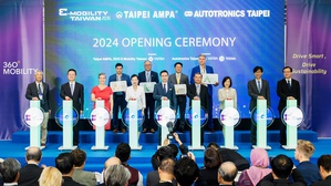 2024年TAIPEI AMPA、AUTOTRONICS TAIPEI2035 E-Mobility Taiwan三展联合於今（17）日假台北南港展览一馆举行，以「360度Mobility」为主轴，揭露未来全方位移动所需的丰沛能量与技术。