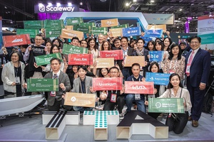 TTA今年也第六度组团，号召40家潜力科技新创团队赴法国巴黎，
创下叁展6年以来的新高。