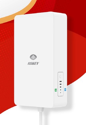 亞旭電腦與遠傳電信共同推出5G FWA解決方案，透過5G mmWave ODU配接基地台，以無線傳輸取代傳統光纖。（source：亞旭電腦）