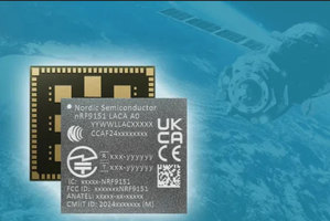 Nordic展出nRF9151的獨特功能,包括NTN LEO和SGP.32 遠端SIM 配置,同時現場展示這款SiP產品全球領先的低功耗優勢