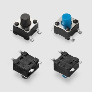 緊湊型PTS647輕觸開關系列增加了降噪和防塵功能