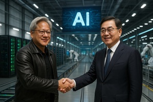 NVIDIA 宣布将与三星电子共同建设全新AI工厂