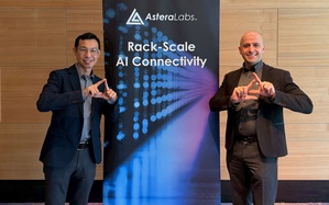 (左起\) Campbell Kan (VP of Asia Sales & Taiwan GM);Ahmad Danesh (AVP, Product Management)