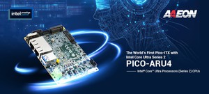 研揚科技發表全球首款搭載 Intel Core Ultra（第 2 代，代號 Arrow Lake）平台的 Pico-ITX 單板電腦—PICO-ARU4。