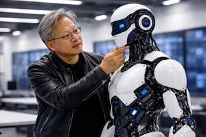 黄仁勋认为机器人正在开启属於自己的ChatGPT时代