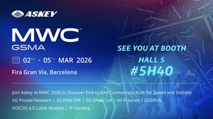 亞旭電腦將於3月2日至5日登場的MWC 2026(Mobile World Congress)中,展示其新世代網通技術版圖,主軸鎖定5G專網端對端解決方案與Wi-Fi 7/8超高速連網架構。