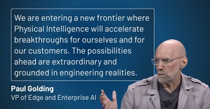 ADI邊緣與企業級AI副總裁Paul Golding